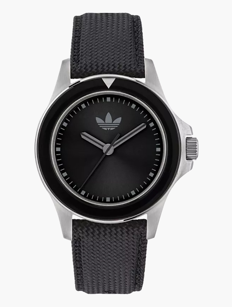 Adidas watch men's 2024 black